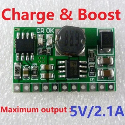 5V/2.1A Out UPS mobile power Diy Board Charger & Step-up DC DC Converter Module