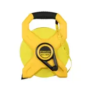 stanley 60m open reel fibreglass measuring tape