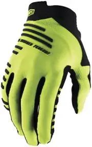 R-Core Gloves - 100% R-Core Gloves - Flourescent Yellow, Full Finger, X-Large -