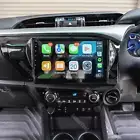 Android 14 Car Stereo Radio 64G Carplay GPS Head Unit For 2015-2023 Toyota Hilux