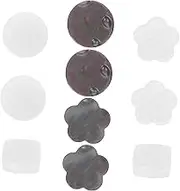 TEMPNAP 10pcs Magnetic Clothes Buttons Reusable Fashion Accessories for Shirts Scarves and Collars Easy to Use Firm Grip Mixed Styles for All Occasions Options