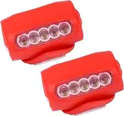 Kisangel 2 Pack Led Cycling Headlight Taillight for Bike Lights Front and Back for Cycling Safety