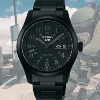 在飛比找momo購物網優惠-【SEIKO 精工】5 Sports系列 軍風時尚 機械腕錶