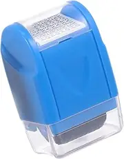 NAMOARLY Privacy Protection Mail Seals Hand-held Stamps Garbled Stamps Plastic Identity Guard Seals