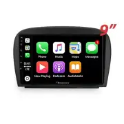 9" Wireless CarPlay Android Auto Nakamichi BT For Mercedes SL-Class 2002-2011 SO