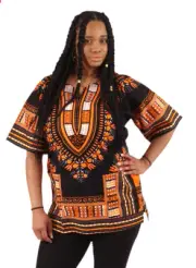 King-Sized Unisex Dashiki