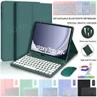 For Samsung Galaxy Tab A9 Plus A8 S9 FE S8 S7 S6 Lite Keyboard Mouse Case Cover