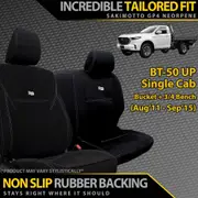 Mazda BT-50 UP - Bucket & 3/4 Bench Seats - GP4 Neoprene Front Seat Covers (Made to Order)