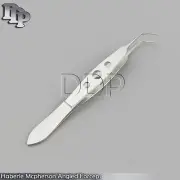 HABERLE MCPHERSON MICRO SUTURE TYING ANGLED FORCEPS SMOOTH OPTHALMIC INSTRUMENTS
