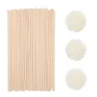 103pcs Reed Diffuser Sticks Set Stick with Decoration Bottle, Beige