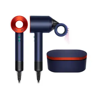 【dyson 戴森 限量福利品】HD15 Supersonic 全新一代 吹風機 溫控 負離子(普魯士藍托帕石拼色禮盒版)