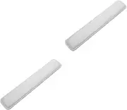 STOBOK 2pcs Keyboard Rest Wrist Support for Keyboard Wrist Rest Purple Desk Accessories Gaming Desk Accessories Rest for Hand Wrist pad Keyboard Wrist Support Soft White Office