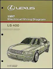 1997 Lexus LS 400 Wiring Diagram Manual NEW Original LS400 OEM Electrical Book