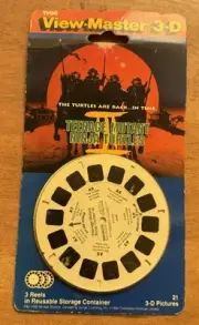 Vintage 1992 Viewmaster 3D TMNT TEENAGE MUTANT NINJA TURTLES III- NEW