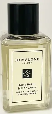 JO MALONE LONDON Lime Basil and Mandarin Body & Hand Wash, Mini, 0.5 oz NEW!