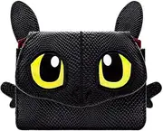[How to Train Your Dragon] Toothless Coin and Card Pouch Black