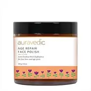 Auravedic Age Repair Face Polish with Pomegranate Grapeseed 100g