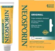 Neosporin Original Antibiotic Ointment, 24-Hour Infection Prevention 1-Ounce AU