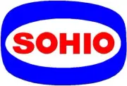 (SOHI-1) 12" SOHIO GASOLINE DECALS GAS AND OIL LUBSTER STICKER