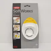 Oxo Soft Works 3-in-1 Egg Separator - Crack, Catch Drips, Separates