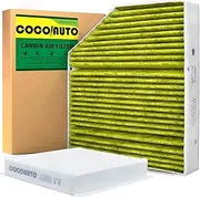 Cabin air Filter kit for 2020-2023 Mercedes Benz GLE 350, GLS 450, GLS 580, GLE 450, GLE 53 AMG, GLE 63 AMG S, GLS 63 AMG, fits 2021+ Maybach GLS 600, Replace A1678350400 A1678350200