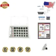 Compact 25-Piece Transfer Screw Assortment - Fast and Precise Threading Solution