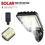 1200W LED Solar Flood Light Motion Sensor Security Wall Street Yard Outdoor Lamp