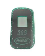 Peterbilt 389 Exact Fit Replacement Shift Boot Plate Green
