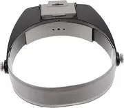 Beaupretty 1 Set Head Mounted Magnifier with LED Light Design Dual Lenses for Reading Crafts and Repair Tasks Ergonomic Durable Magnifier