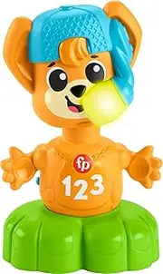 Fisher-Price ​Baby & Toddler Learning Toy Link Squad Opposites Fox with Interactive Music & Lights for Kids Ages 9+ Months, Queens English Version