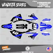 Graphics Decal Kit for YAMAHA 2-stroke YZ125X (2023) Vendetta Series - Blue