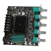 ZK‑MT21 100W Bluetooth Amplifier Board, DC12‑24V HiFi Subwoofer Audio Amp Boa...