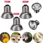 UVA+UVB 25W-75W Reptile Heat Basking Light Bulb Lamp For Tortoise Turtle P5V6