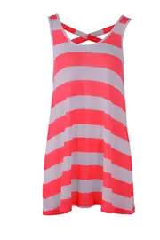 Hubba Bubba Cross Back Dress--MIN-MP4197