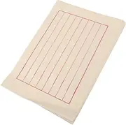 CIMAXIC Standard Grid Calligraphy Paper 50 Sheets Rice Paper Letterhead for Chinese Calligraphy Practice