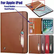 Leather Flip Stand Case Cover For iPad 5/6/7/8/9th Gen Mini Air Pro 11 2024 12.9