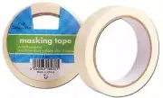 X2 Rolls Multi Purpose Masking Tape 24mm x 25m **BRAND NEW**