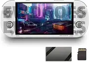 EWDGOES Trimui Smart Pro 5 inch Handheld Game Console Preinstalled Emulator System White