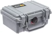 Pelican 1120 Silver Case with Foam