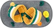 Sanwoodenz Hamster Snuffle Blanket Lightweight Release Emotion Bite-Resistant Hamster Smell Training Blanket Toy Pet Gift