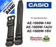 CASIO WATCH BAND REPLACEMENT ORIGINAL ONLY FITS: AE-1000W,AE1000,AE1000W