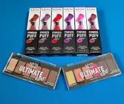 NYX Lipsticks & Eyeshadows