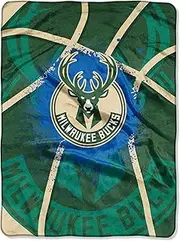 NBA Shadow Play Plush Raschel Throw, 60" x 80"