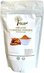 Organic Turmeric Powder Dietary Herbal Supplements Curcumin Pure Spice 100g, Vegan, GMO Free, Anti-inflammatory, Boosts Immunity