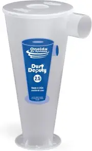 Oneida Air Systems Dust Deputy 2.5 DIY Cyclone Separator XL: Highest CFM Collect