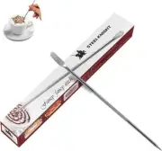 Proxima Direct Stainless Steel Latte Art Pen, Decorating Coffee Art Pen Fancy...