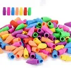 Sooez 120 Pack Pencil Erasers, Top Erasers Cap Eraser Colored