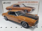 1:18 Holden HQ GTS MONARO 2 Door Russet Orange Classic Carlectables V8 18802
