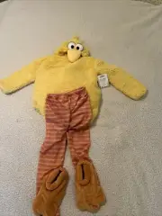 Big Bird Costume Pottery Barn Set MSRP $129 Size 4-6 Youth