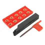 Lathe Turning Tool Holder RPMT10T3MO Inserts Turning Inserts with Wrench